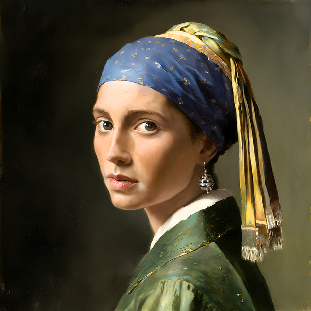 Girl with a Pearl Earring Study
